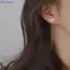 Bluelover Xu Hướng Dây Dài sel Dây Xích Leo Ngôi Sao Hạt Mặt Dây Thả Bông Tai Nữ Thẳng Treo Tai Trang Sức Quà Tặng Mới