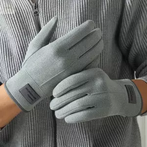 Găng Tay Mùa Đông AWNGD, Găng Tay Màn Hình Cảm Ứng Retro Ấm Áp, Màn Hình Full Ngón Tay Có Thể Cảm Ứng Chống Gió Lạnh Găng Tay Nam Nữ