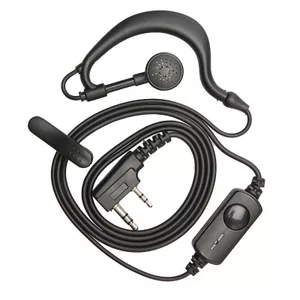 Cáp tai nghe Walkie-Talkie Talkie Cáp tai nghe bền đầu chữ K đa năng Tai nghe điện thoại cao cấp Tai nghe nhét tai móc tai Cáp tai
