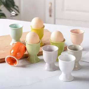 Maybest Hộp Đựng Trứng Gốm Màu Kẹo Cốc Phục Vụ Sáng Tạo Cho Nhà Bếp Hộp Đựng Trứng Ăn Sáng Tiệc Cung Cấp Trứng {VN}
