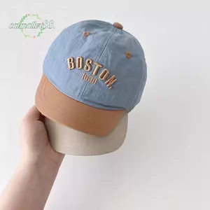 CATMALLER88 Mũ mỏ vịt cho bé, Tấm che nắng Mũ lưỡi vịt có thể điều chỉnh, Mũ bóng chày mỏng thêu chữ thoáng khí thời trang 6-36 tháng cho trẻ em