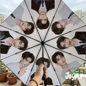 Spike Price Spike Price Spike Price Zhang Linghe Xie Zheng Stills Sunny Umbrella Hoàn toàn tự động Ô chống nắng Vinyl Sun Umbrella Rain or Rain Umbrella- & *
