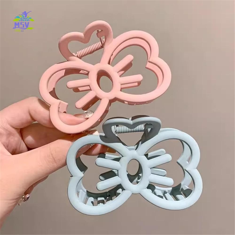 Kẹp Tóc Đơn Giản & Dễ Thương: Nơ, Cuộn Phía Sau, Cá Mập Nữ Tính