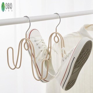 Móc treo giày bằng thép không gỉ - Giá phơi móc đôi hạng nặng để lưu trữ tủ quần áo
