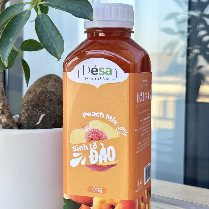 Mứt Sinh Tố Hoa Quả Desa Mix 1.1kg, Nguyên Liệu Từ Trái Cây Tươi Cho Pha Chế Thơm Ngon Chuẩn Vị Quán