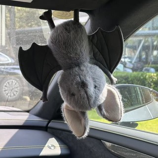 Halloween Upside Down Bat Sang Trọng Búp Bê Mặt Dây Chuyền Không Khí Trang Trí Dễ Thương Little Bat Cotton Búp Bê Ngủ Búp Bê