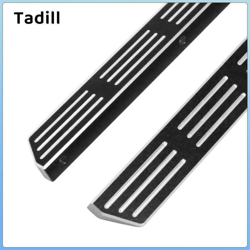 Bàn đạp chân xe RC, Bàn đạp bên bằng kim loại Phụ tùng chắc chắn Bước chạy bảng RC Side Board, cho xe tải H12Y H12Y + 1 / 12