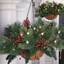 5 / 10 Chiếc Giáng Sinh Nhân Tạo Thông Kim Nhánh Thông Tuyết Cây Giả DIY Xmas Tree