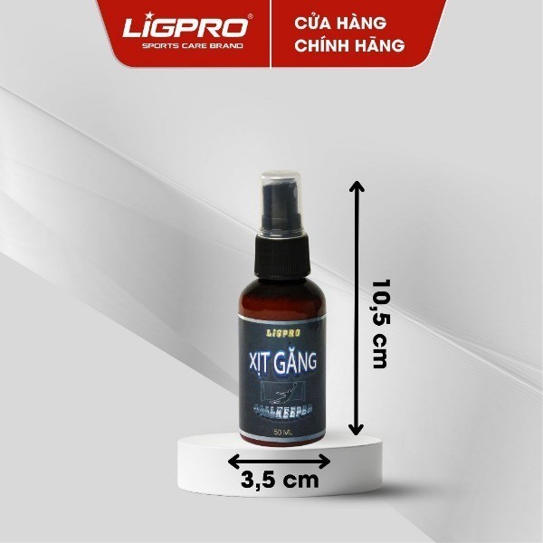 Xịt găng tay thủ môn LIGPRO 50ml Tăng độ bám dính và cấp ẩm cho găng tay thủ môn
