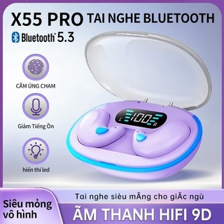 Tai nghe X55 Bluetooth 5.3 Tai nghe chống ồn X55 Stereo