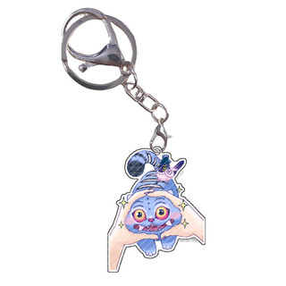 Huntr-X Acrylic pendant Kpop Demon Hunters Rumi Mira Zoey Jinu Baby Saja Celine Bobby Keychain Pendant Cartoon