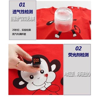 (3m-8Yrs) Bộ đồ lót trẻ em in hình ngọt ngào - Bộ đồ ngủ giữ nhiệt 100% Cotton mềm mại, Quần áo gia đình mùa xuân / mùa thu ấm cúng cho trẻ mới biết đi
