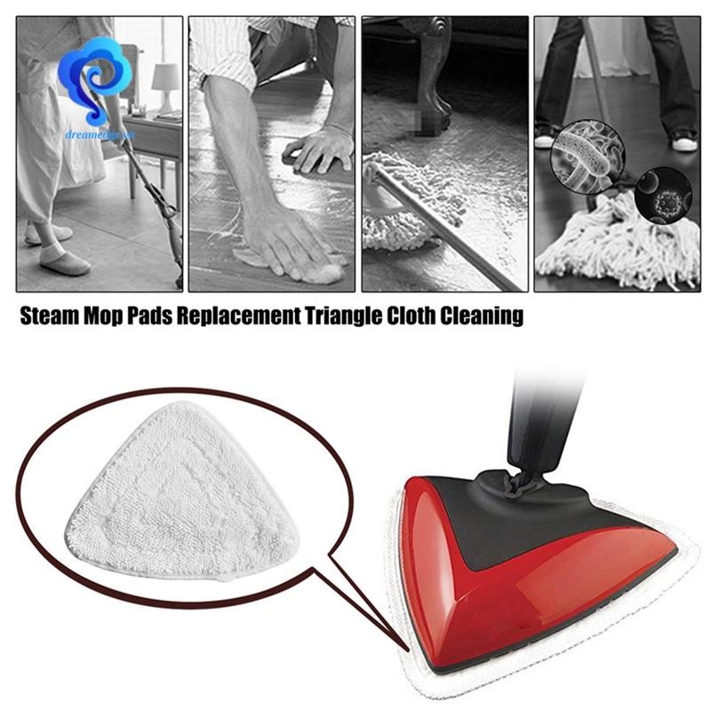 [dreamedge] Miếng đệm hơi nước bằng sợi nhỏ có thể tái sử dụng để thay thế các bộ phận dụng cụ làm sạch sàn cây lau nhà bằng hơi nước