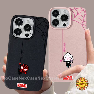 ốp ip Cho IPhone 17 14 15 13 12 11 16 17 Pro Max XR X XS Max 15 7 16 8 Plus Mềm mại và thoải mái Nhện Bảo vệ ống kính