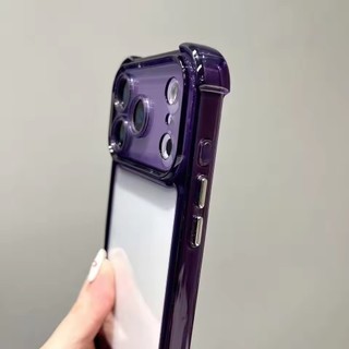 [JLK] Ốp Điện Thoại Trong Suốt Chống Sốc Sang Trọng Cho iPhone 17 Air 17Pro 17 Pro Max Ốp Lưng Mềm Trong Suốt Ốp Lưng Cứng