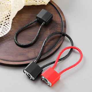 (Vận chuyển địa phương) Ổ khóa dây thép chắc chắn Ổ khóa mở rộng chống trộm cho cửa ra vào và tủ