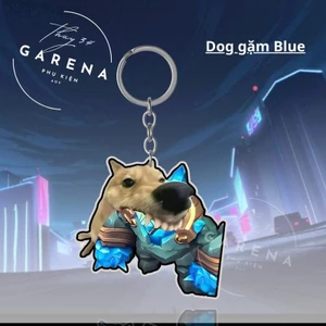 Móc treo diện thoại, Móc chìa khóa quái rừng Blue, Red (khỏi vào rừng tranh nhau) Liên Quân