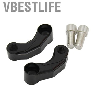 VBESTLIFE KIMISS Gương Xe Máy Extenders Phía Sau Bộ Mở Rộng Hợp Kim Nhôm Adapter Để Gắn Khẩu Độ Xe Máy
