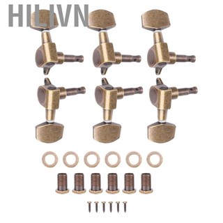 hilivn Khóa Bộ chỉnh dây Guitar Chốt điều chỉnh Hợp kim đồng có ốc vít Ống lót và đai ốc cho lỗ 1cm Thích hợp cho đàn guitar điện acoustic Kích thước bình thường