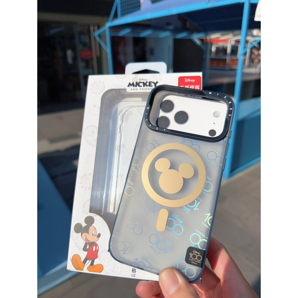 Ốp Điện Thoại Disney iPhone 17Pro Từ Tính Mickey Dâu Gấu Stitch Apple 17Pro Bao Gồm Tất Cả Vỏ Bảo Vệ Chống Sốc