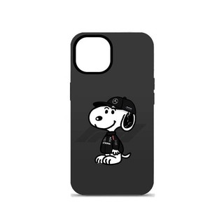 Ốp Điện Thoại Thích Hợp Cho iPhone Benz Snoopy 17pro Ốp Lưng Điện Thoại iPhone16 Film 15 2 Trong 1 14 Hai Lớp 13 Retro 12x Vỏ Bảo Vệ TMFA