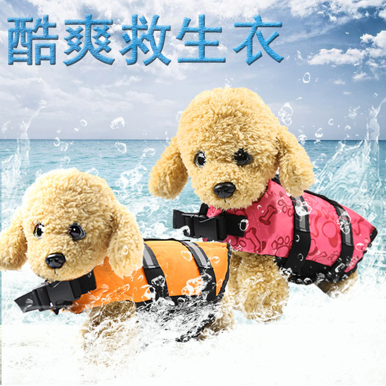 Thú Cưng Chó Cuộc Sống Áo Bơi Đồ Dùng Quần Áo Mùa Hè Thú Cưng Đồ Bơi Nhỏ Vừa Lớn Chó Chó Cứu Sống Mèo