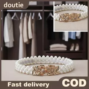 Thắt lưng co giãn doutie đính đá ngọc trai cho sự kiện Gala sành điệu VN