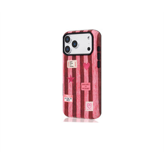 Ốp điện thoại họa tiết sọc đậm màu đỏ 17pro Thích hợp cho iPhone 11 12promax 12 13 14 15 pro max Ốp điện thoại 14promax 15pro 16 Pro max 17 17promax Vỏ