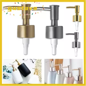 Đầu phân phối kem dưỡng da dạng lỏng GUSTAVA, Đầu bơm xà phòng DIY có thể thay thế, Ống bơm dầu gội có thể tái sử dụng