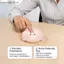 SRVN Dễ Thương Bánh Bao Bóp Chậm Fidget Đồ Chơi Cảm Giác Kawaii Steam Bun Giảm Căng Thẳng Bóp Đồ Chơi Cho Trẻ Em Người Lớn Quà Tặng.