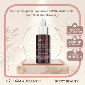 Serum Ekseption Hyaluronic ZnPCA Mixlab 75ML | Kiểm Soát Dầu Giảm Mụn