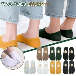 Tất hai mũi IAPPORTUNIA, Tất thuyền cắt thấp thoải mái, Tất Cotton thoáng khí đơn giản