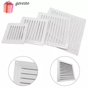GAVESTO Lưới thông gió, nắp che hệ thống thông khí hợp kim nhôm, tấm làm mát/thoát khí kim loại, nắp chắn côn trùng