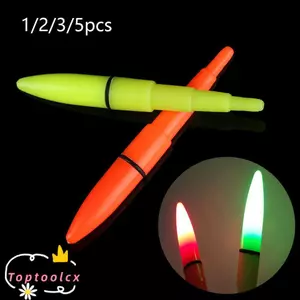 TOPTOOLCX Glow Stick Clip trên phao báo động cắn ban đêm