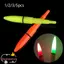TOPTOOLCX Glow Stick Clip trên phao báo động cắn ban đêm