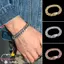 TOPTOOLCX Link Chain Nam Nữ Chiều Rộng 12 Mm Vòng Tay Thời Trang Hip Hop