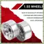 4 Chiếc 1.55 Kim Loại Đính Hạt Bánh Xe Vành Hub Cho 1 / 10 RC Xe Bánh Xích Jr 90069 D90 CC01 LC70 MST, 5