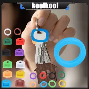 Kool Nhận dạng chìa khóa chống nước có nhiều màu sắc khác nhau để nhận dạng chìa khóa