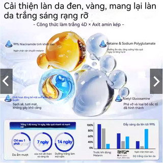 CHÍNH HÃNG Sữa Rửa Mặt Nam Giới Axit Amin Làm Sạch Sâu, Hết Mụn, Loại Bỏ Dầu Nhờn, Se Khít Lỗ Chân Lông