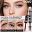Mascara 2 Đầu Tiện Lợi Chuốt Mi Dài Dày Cong Vút Chống Nước Không Lem Không Trôi Bền Màu 24H