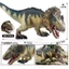 Mô phỏng nhận thức cho trẻ em Động vật ngồi xổm rắn Mô hình khủng long Tyrannosaurus Quái vật khổng lồ Đồ trang trí đồ chơi khủng long rồng Chiều cao 7.