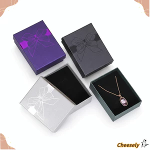 Hộp đựng trang sức CHEESELY, Hộp đựng trang trí nơ Hộp đựng đồ trang sức, Hộp đựng đồ đẹp Hộp giấy cho đám cưới của cô ấy