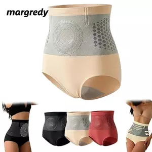 Quần short điêu khắc MARGREDY, Quần lót nén co rút bụng liền mạch, Quần short đốt mỡ điêu khắc eo cao để tập Yoga & mặc hàng ngày