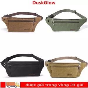 Túi chạy bộ DUKGLOW, Đồng xu điện thoại Gói Fanny, Túi vải nhiều túi Satchel