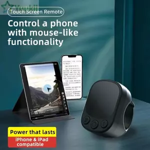 Bộ điều khiển màn hình cảm ứng YUUKII, Chức năng cuộn màn hình tự động Điều khiển từ xa Vòng Bluetooth, Chức năng xoay trang điều khiển phát lại nhạc Điều khiển từ xa chuột Clicker liên tục