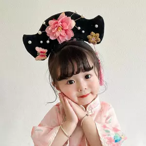 Hoàng Gia Cổ Hoàng Gia Hoàng Gia Nữ Hoàng Mũ Đội Đầu Cổ Điển Hanfu Sườn Xám Tóc Vòng Phụ Kiện VN