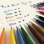 Bộ bút Pentel Brush Sign SES15C 12 màu pastel mực kháng nước bền màu