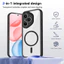 Ốp lưng Honor 400 Pro 5G Vỏ từ tính trong suốt mờ cho vỏ điện thoại Honor 400 Pro 5G