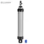 Belleshopp Xi lanh khí nén mini 25 mm lỗ khoan 100mm Hành động thanh đơn MAL 25-100 (Gói 1)