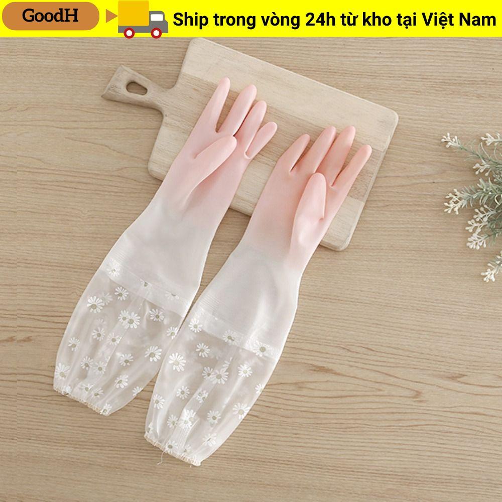 Găng tay rửa chén GOODH Máy chà sàn gia dụng dày chống thấm nước cao su